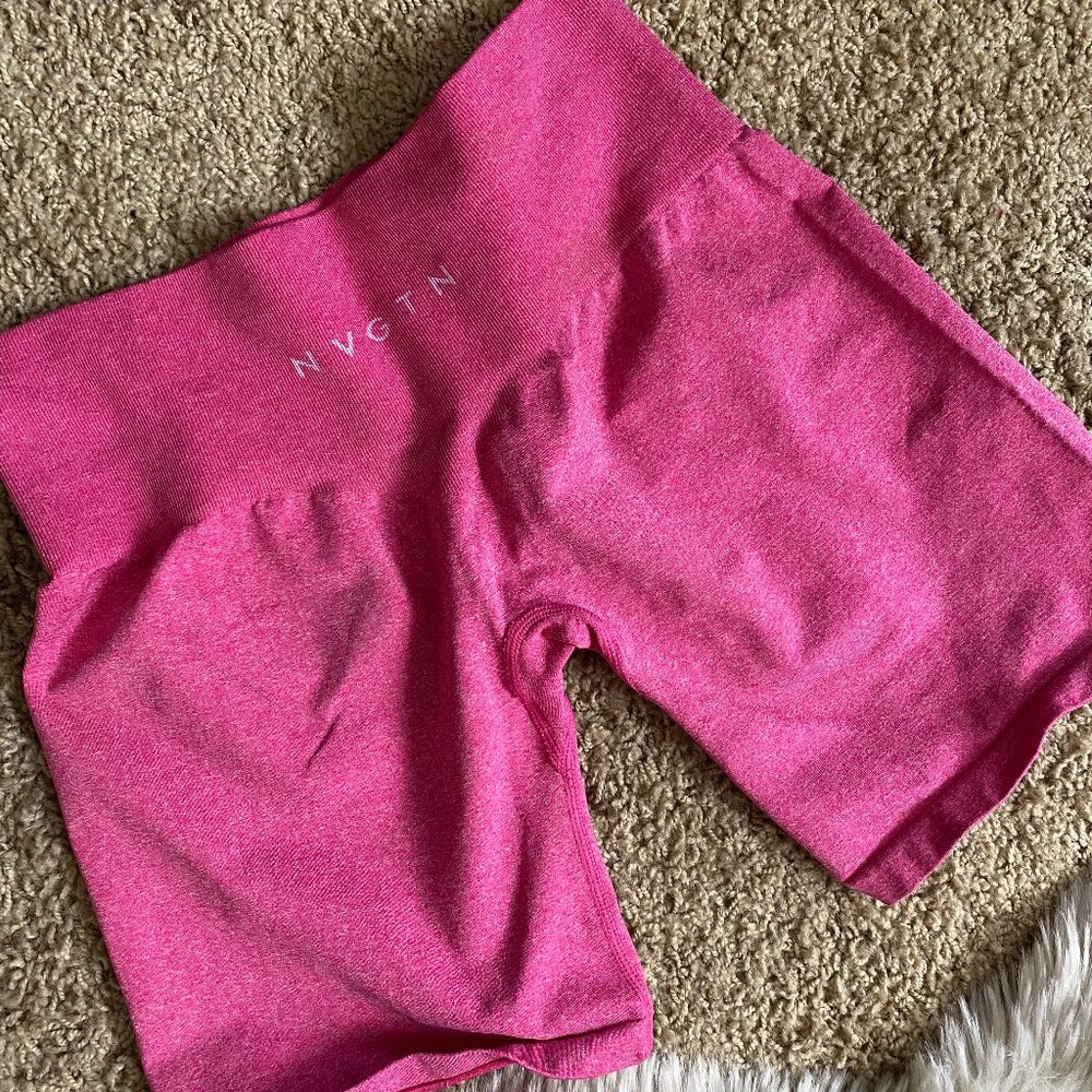 NVGTN Fuchsia Pro Shorts